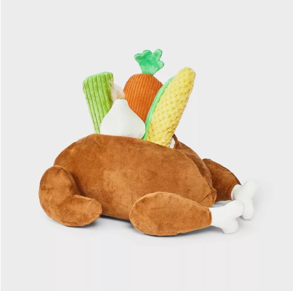 Thanksgiving Burrow Interactive Dog Toy - Boots & Barkley